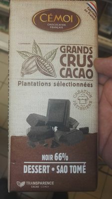 Grand crus cacao front packaging