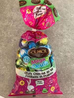 Oeufs chocolat au lait