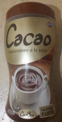 Cacao instantáneo a la taza