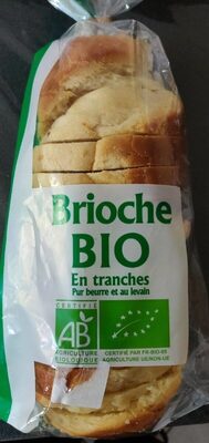Brioche bio en tranche pur beurre et au levain