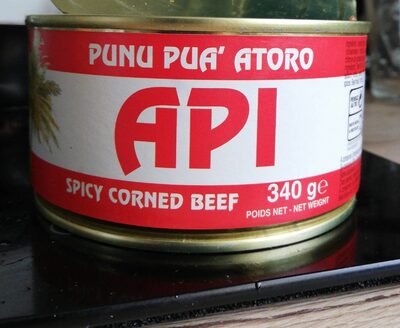 Api punu pua' atoro front packaging