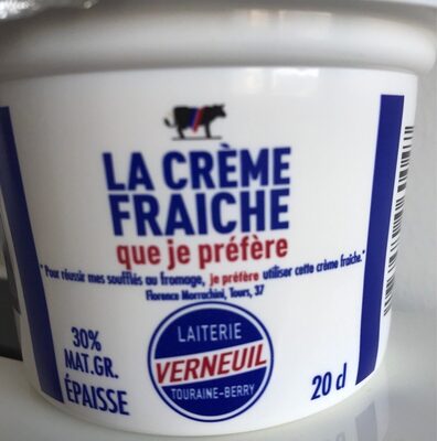Creme fraiche que je préfére