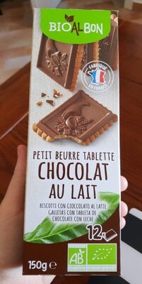 Petit beurre tablette chocolat au lait