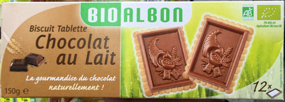 Biscuit tablette Chocolat au Lait