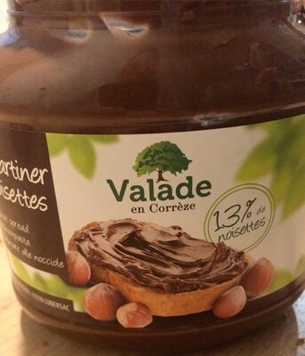 Pâte a tartiner aux noisettes