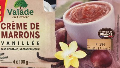 Crème de Marrons Vanillée