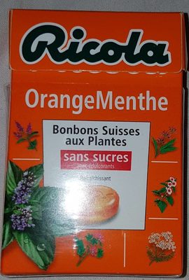 Ricola orange menthe