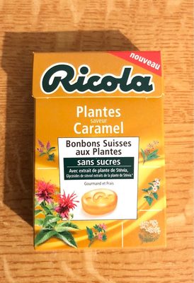 Bonbons Suisses aux Plantes - Plantes Saveur Caramel