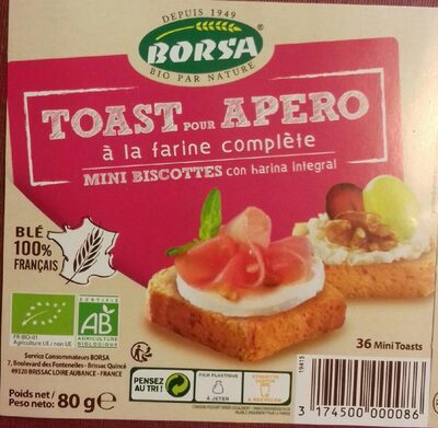 Toast pour l'apéro