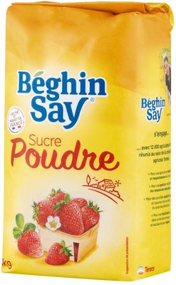 Sucre poudre front packaging