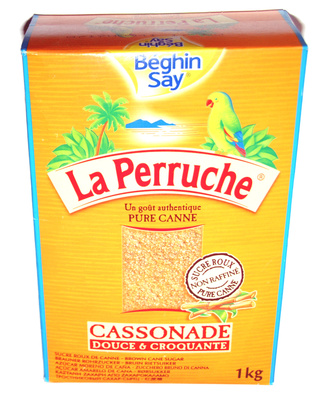 "La perruche" Cassonade douce & croquante