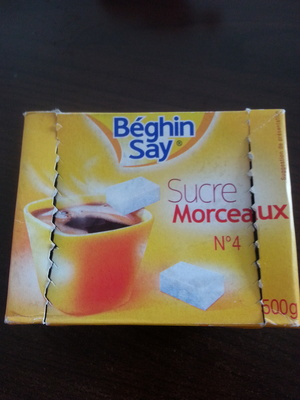 Sucre morceaux