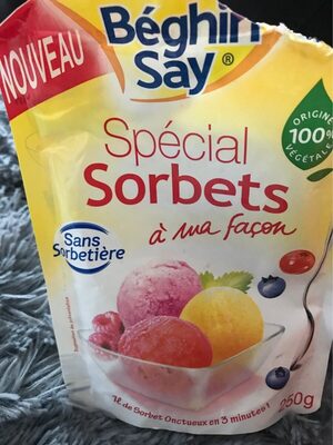 Special sorbet