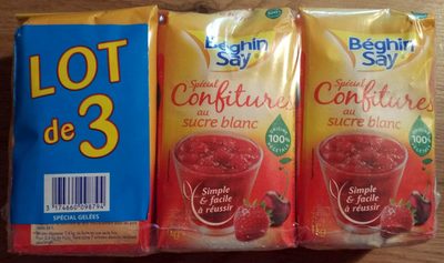 Spécial Confitures au sucre blanc (Lot de 3)