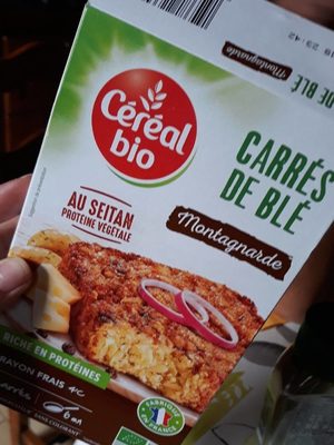 Carrés de blé montagnarde