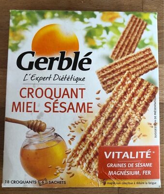 Gerble - Honey Sesame Crunch Bar, 162g (5.8oz)