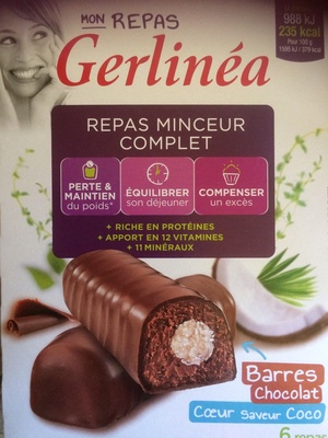 Barre Chocolat saveur coco