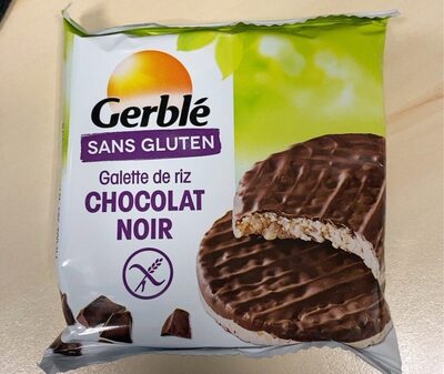 sans gluten galette de riz chocolat noir