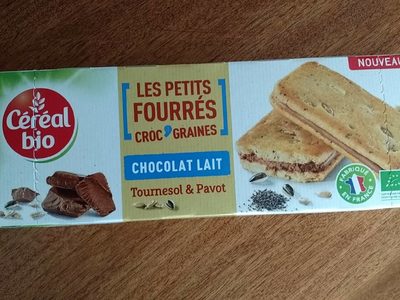 Les petits fourrés croc'graines - Chocolat lait