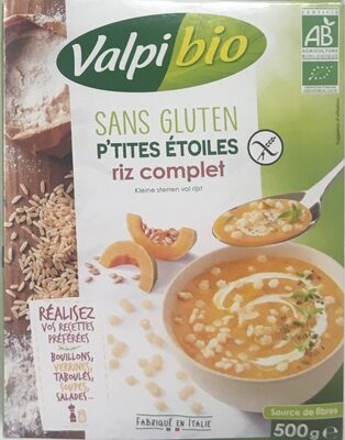 P'tites étoiles riz complet front packaging