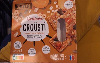 Crousti  noisettes abricot graine de courge