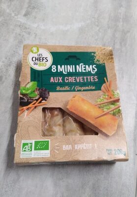 Mini nems au crevettes