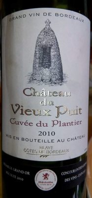 Cuvée du Plantier 2010