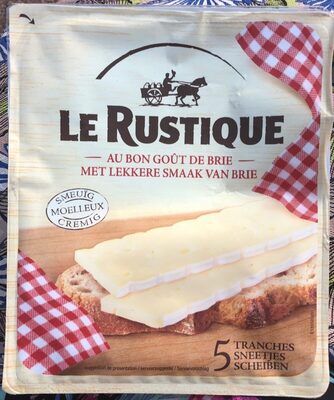 Le rustique au bon gout de brie front packaging