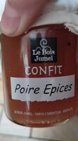 Confit poire epices