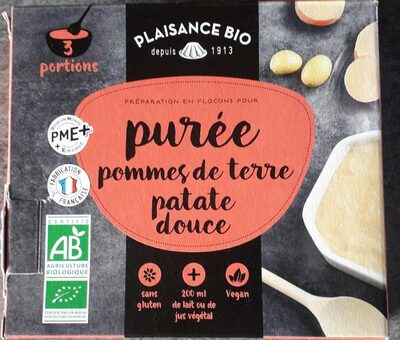 Purée pommes de terre patate douce