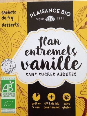 Flan Entremets Vanille