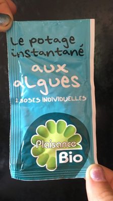 Potage instantané aux algues