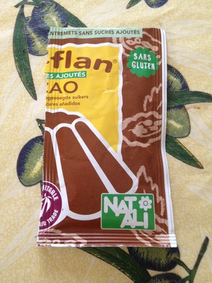 Bio-flan cacao
