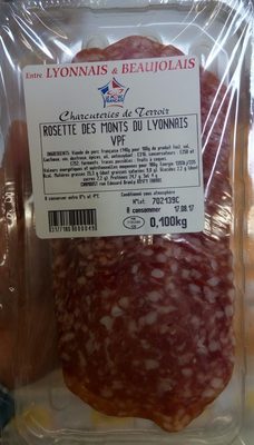 Rosette des Monts du Lyonnais front packaging