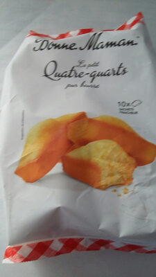 Bonne Maman - Le petit Quatre-Quarts pur beurre, 300g (10 sachets fraîcheur) front packaging