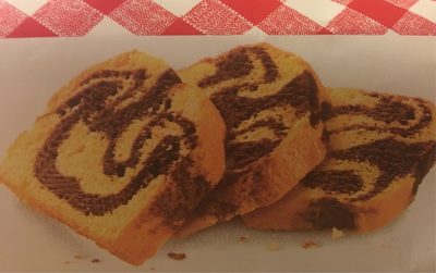 Gâteau marbré au chocolat