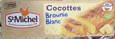 Le brownie à la française - chocolat blanc