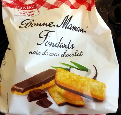 Fondants noix de coco chocolat