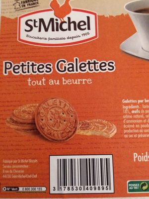 Petits galettes accompagnement café