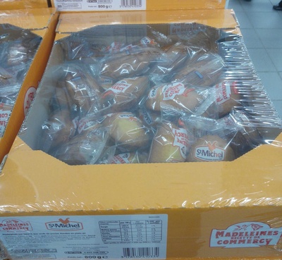 Madeleines pur beurre aux œufs de poules élevées en plein air