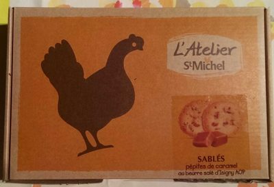 Sablés pépites de caramel au beurre salé d'Isigny AOP