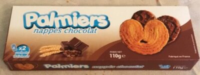 Palmiers nappés chocolat