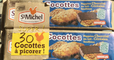 Cocottes nappées front packaging