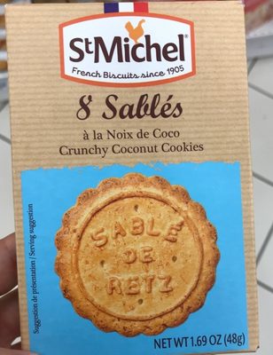 Sablés à la noix de coco