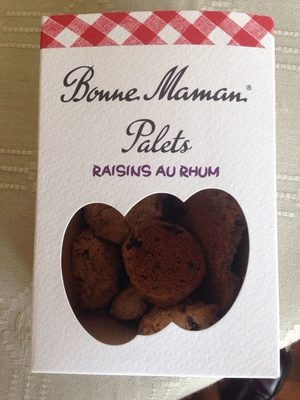 Palets Raisins Au Rhum