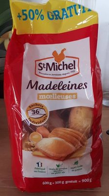 Madeleines moelleuses par 36