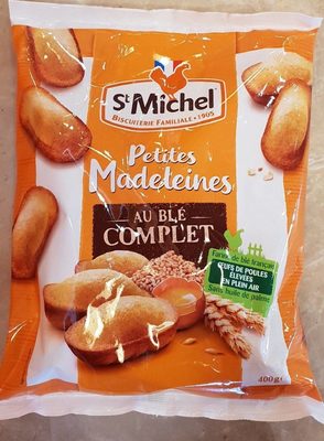 Petites Madeleines au blé complet