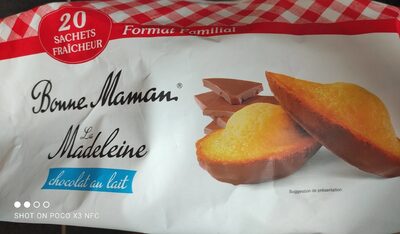 La Madeleine chocolat au lait