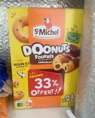 Donuts fourré chocolat