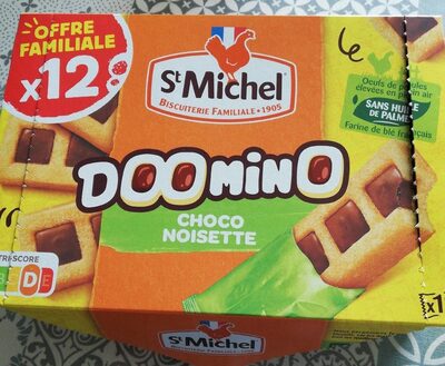 Domino choco noisette